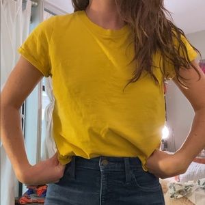 Madewell Sunshine Yellow T-Shirt